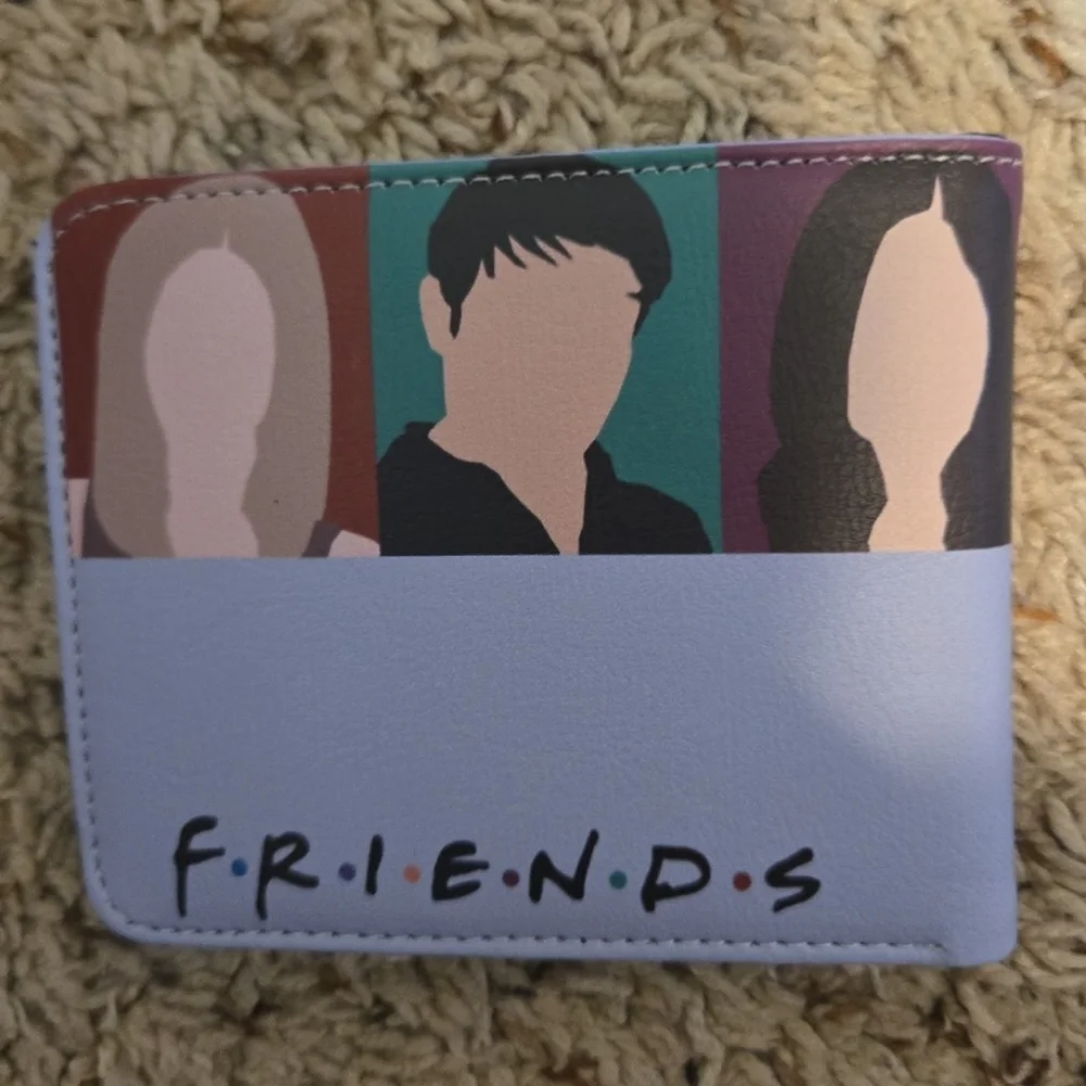 New friends Tv Show comedy anime manga leather wallet